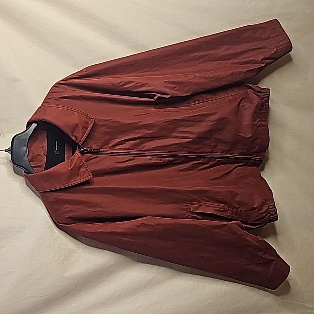 Men Claiborne Outwear Jacket, Size 2XL, Color Burgundy - Picture 1 of 13